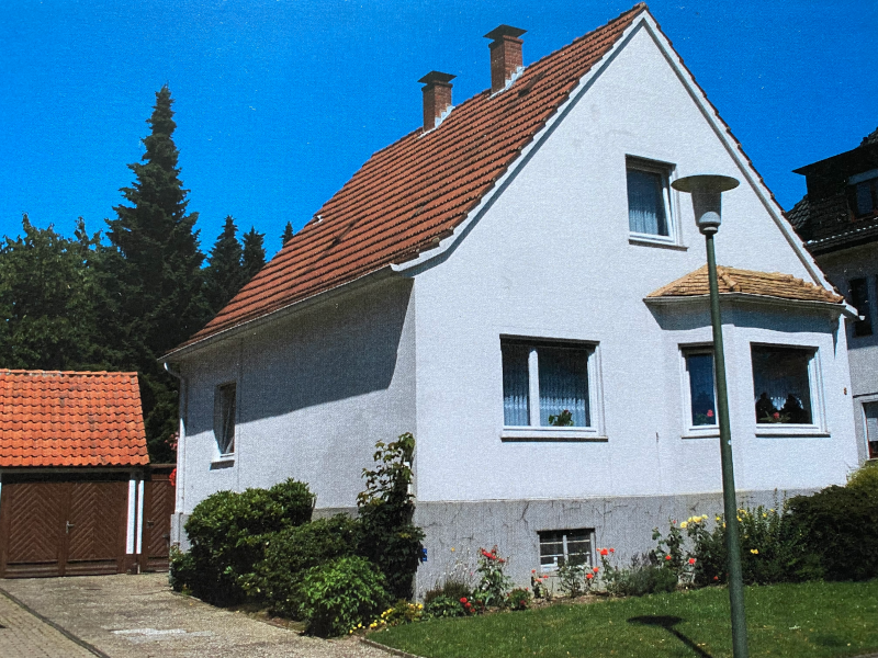 Einfamilienhaus vor der Sanierung